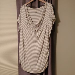 Labe Bryant Grey and white long shirt or dress